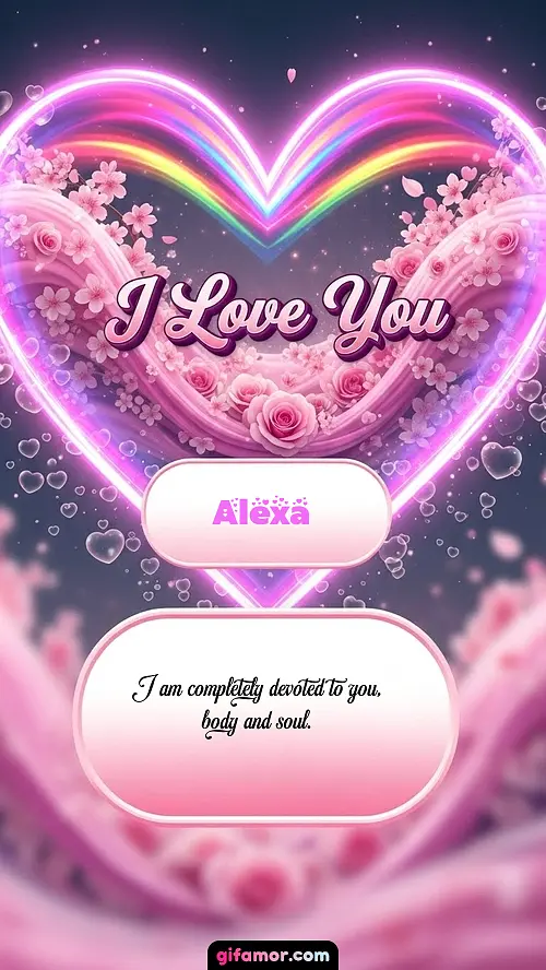 I Love You XXVIII Alexa