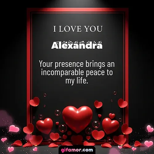 I love you I Alexandra Gif Download