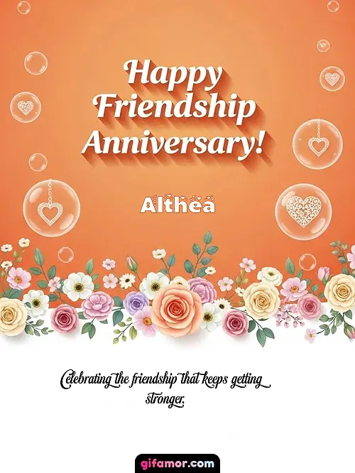 Celebrating the friendship that keeps getting stronger.