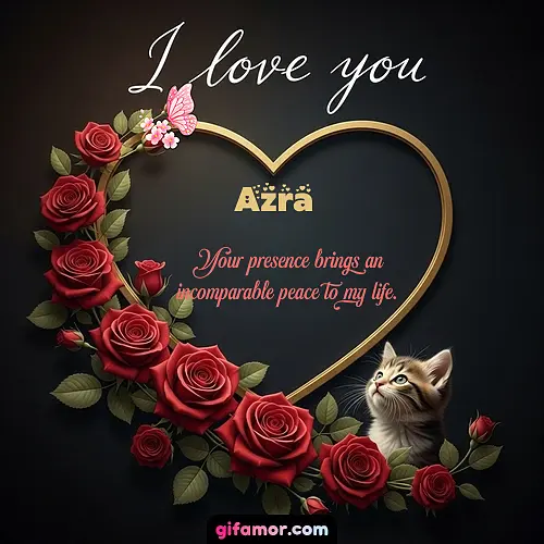 I love you Azra Gif Download