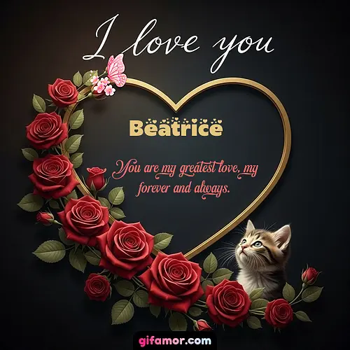 I love you Beatrice Gif Download