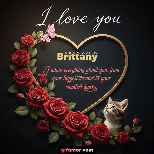I love you Brittany Gif Download