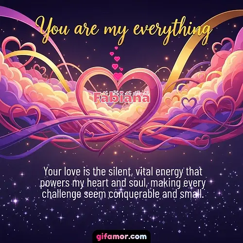 You are my everything	II Fabiana Gif Download