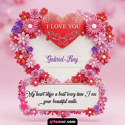 I Love You IX Gabriel-Ray