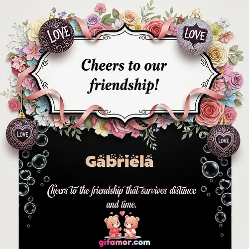 Cheers to the friendship that survives distance and time.