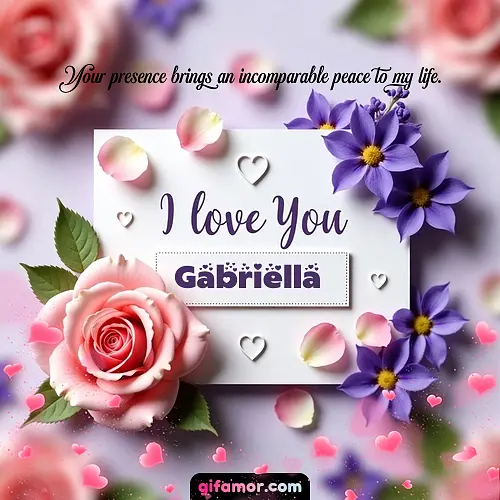 I love You II Gabriella