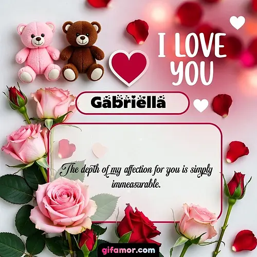 I Love You VII Gabriella