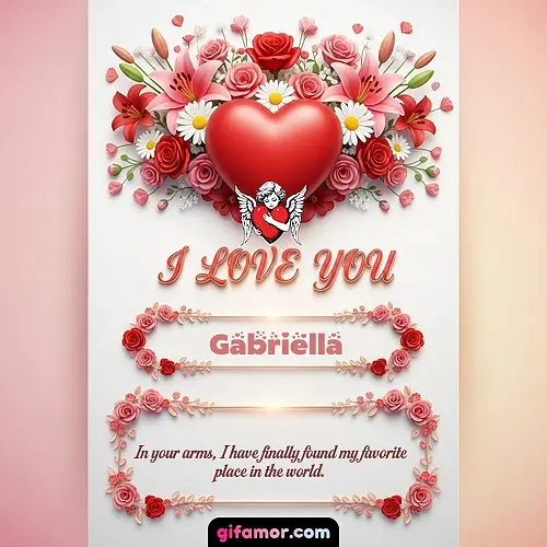 I Love You XXII Gabriella