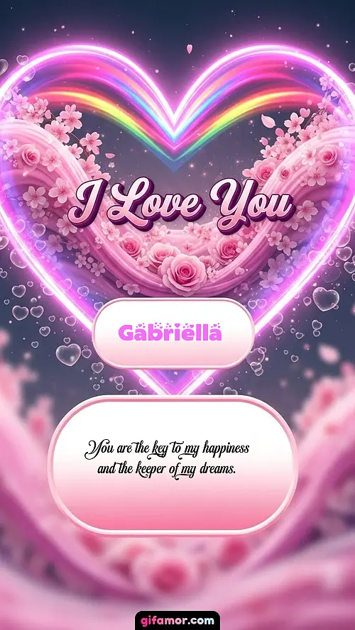I Love You XXVIII Gabriella