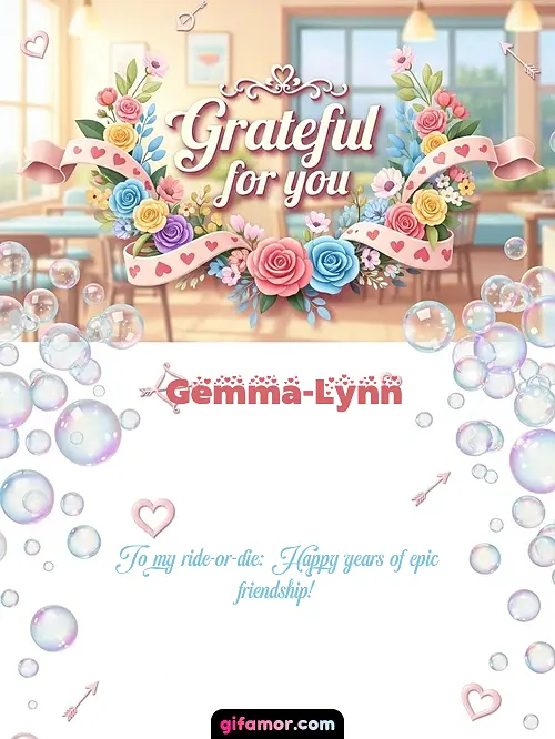 Grateful for you I Gemma-Lynn