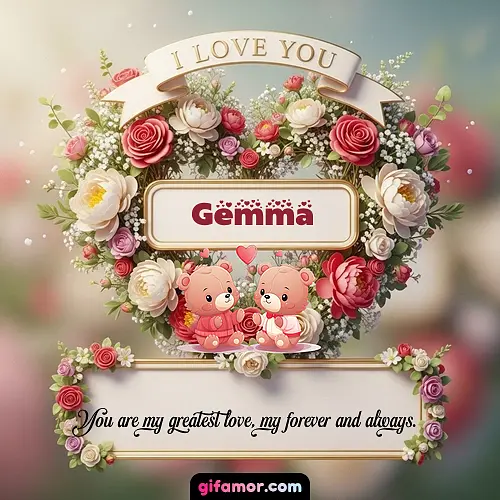 I Love You X Gemma