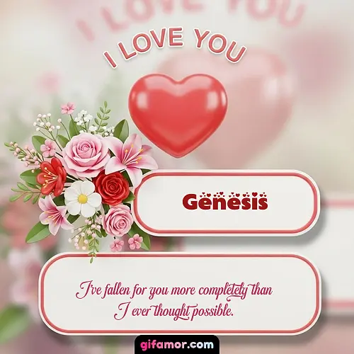 I Love You XI Genesis