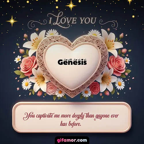 I Love You XVI Genesis