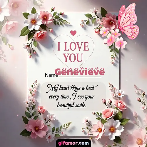 I love you IV Genevieve