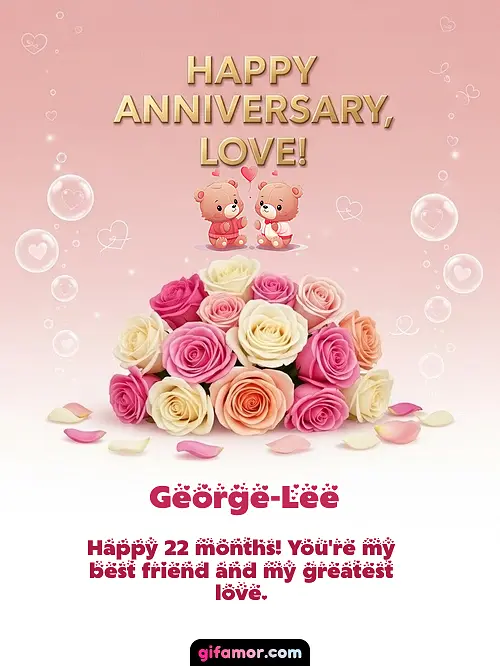 Happy anniversary, love! IV George-Lee