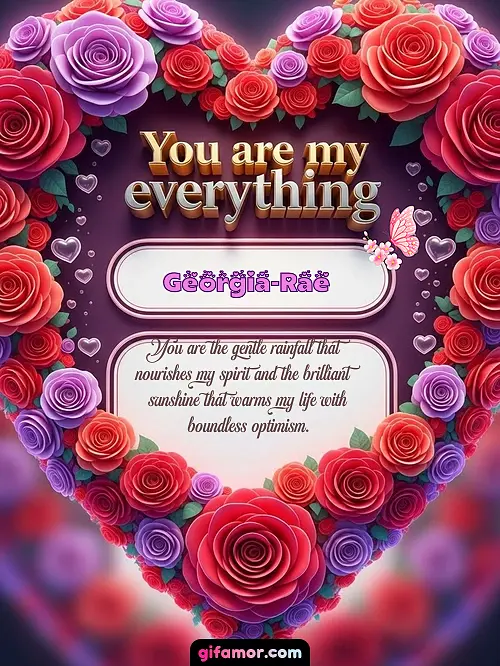 You are my everything IV Georgia-Rae