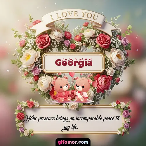 I Love You X Georgia