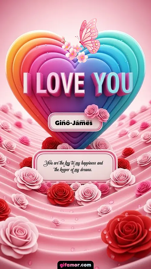 I Love You XXV Gino-James
