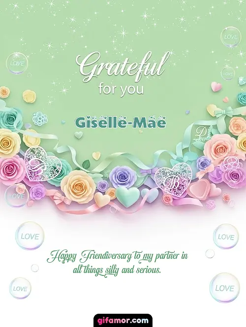 Grateful for you! III Giselle-Mae Gif Download