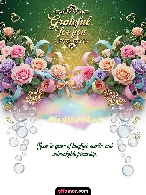 Grateful for you! IV Giselle-Mae Gif Download