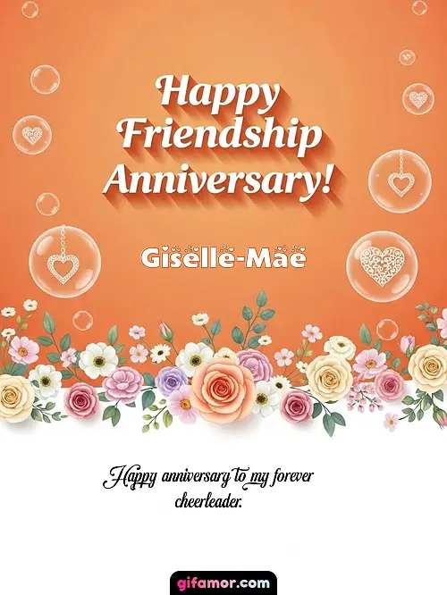 Happy friendship anniversary! III Giselle-Mae Gif Download
