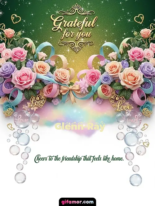 Grateful for you! IV Glenn-Ray