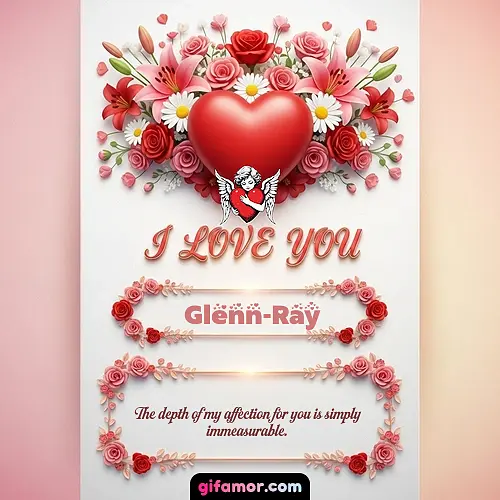 I Love You XXII Glenn-Ray
