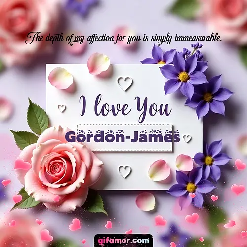 I love You II Gordon-James