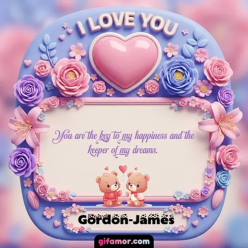 I Love You XVII Gordon-James