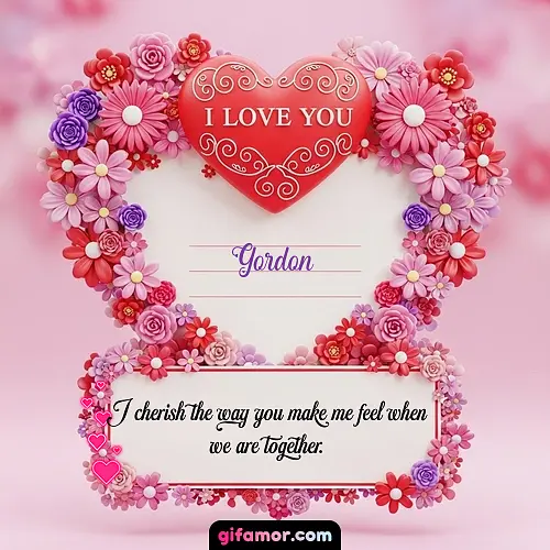 I Love You IX Gordon
