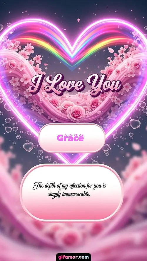 I Love You XXVIII Grace