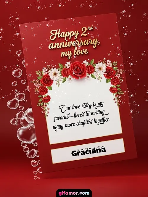 Happy 2st anniversary, my love II Graciana