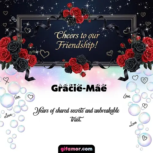 Cheers to our friendship!  V Gracie-Mae Gif Download