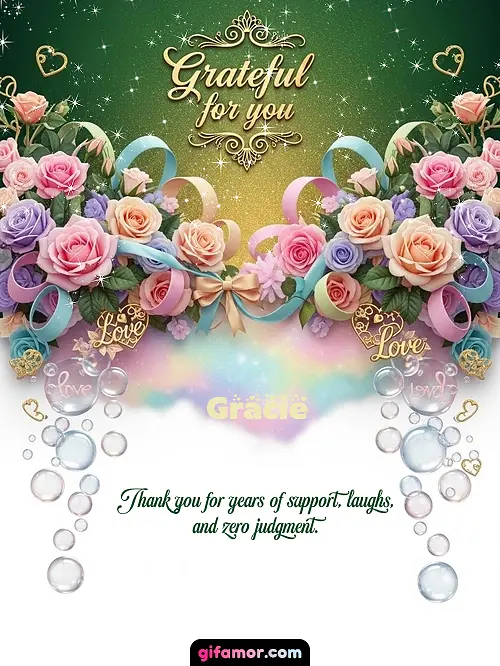 Grateful for you! IV Gracie