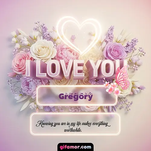 I Love You XXIV Gregory