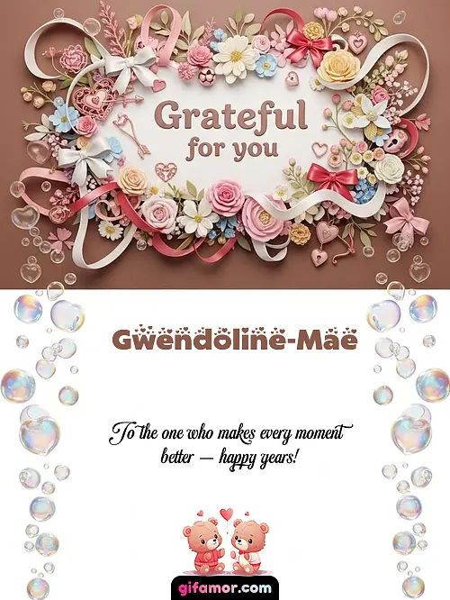 Grateful for you Gwendoline-Mae Gif Download
