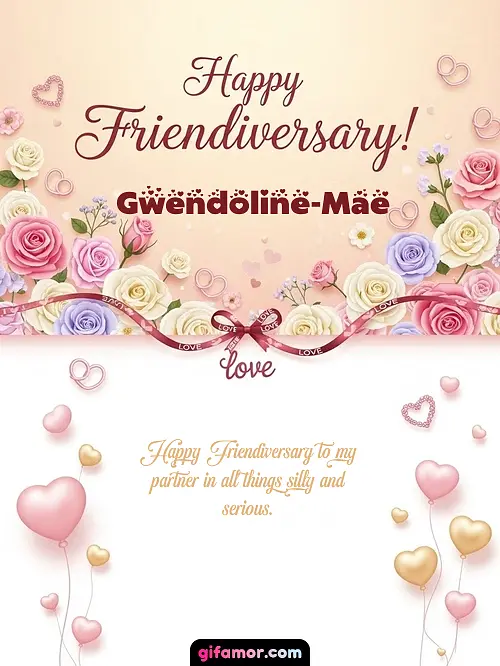 Happy friendiversary! Gwendoline-Mae Gif Download