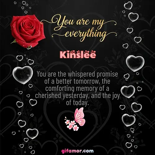 You are my everything I Kinslee Gif Download