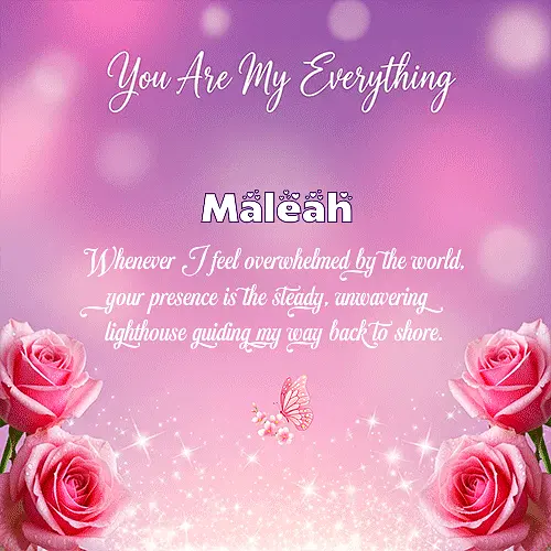 Whenever I feel overwhelmed by the world, your presence is the steady, unwavering lighthouse guiding my way back to shore.