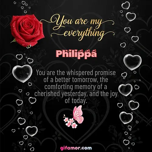 You are my everything I Philippa Gif Download