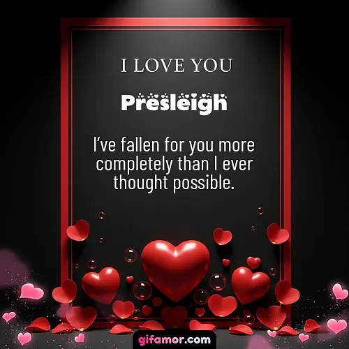 Presleigh