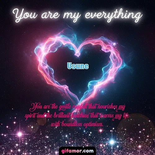 You are my everything III Usune Gif Download