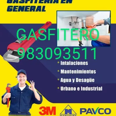 Gasfiteria en General Arequipa