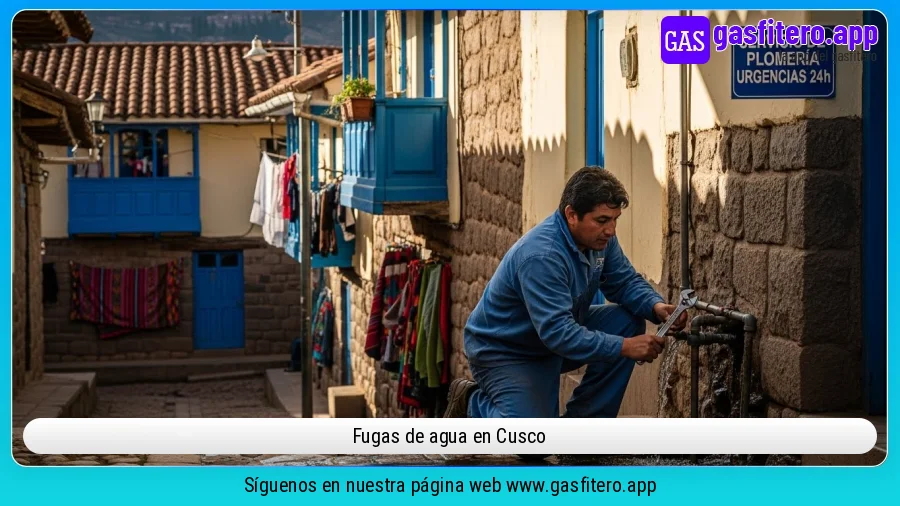 Fugas de agua en Cusco